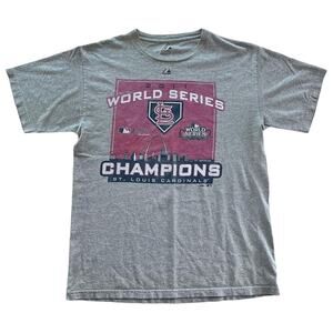 St louis cardinals 2011 world series champions football medium shirt